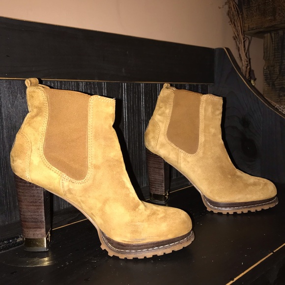 Tory Burch Suede Virginia Bootie - Picture 1 of 15